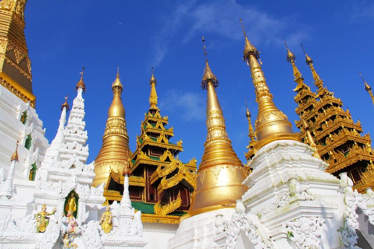 Shwedagon Pagoda, Yangon, Myanmar