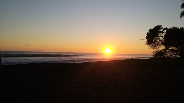 Sunset in Carate, Corcovado, Osa Peninsula