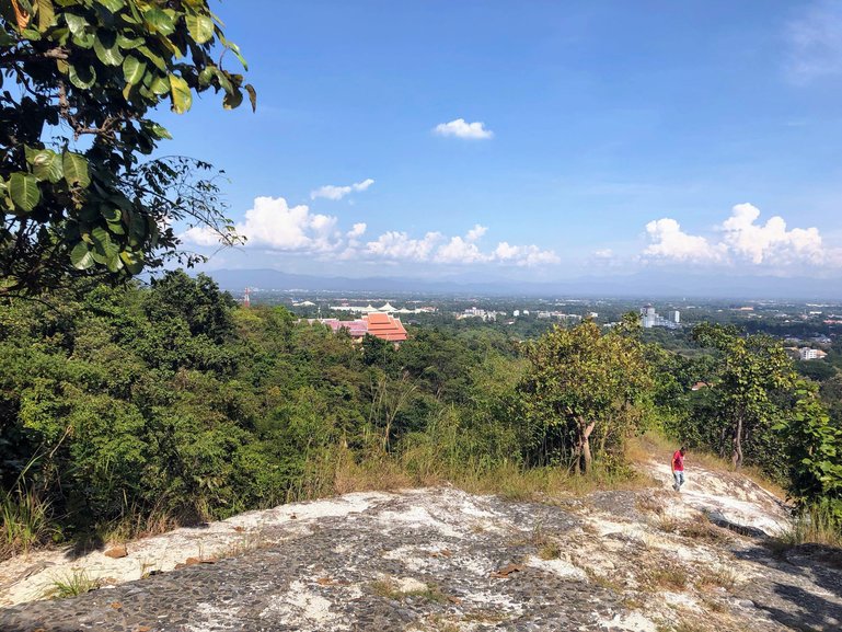 One of the beautiful view points along the hiking trail