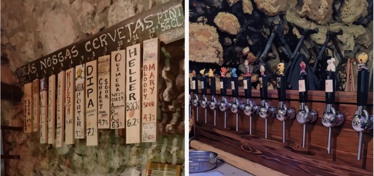 Quimera brews. Photos by Paul Wilcox.