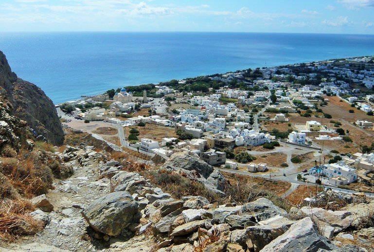 View over Perissa