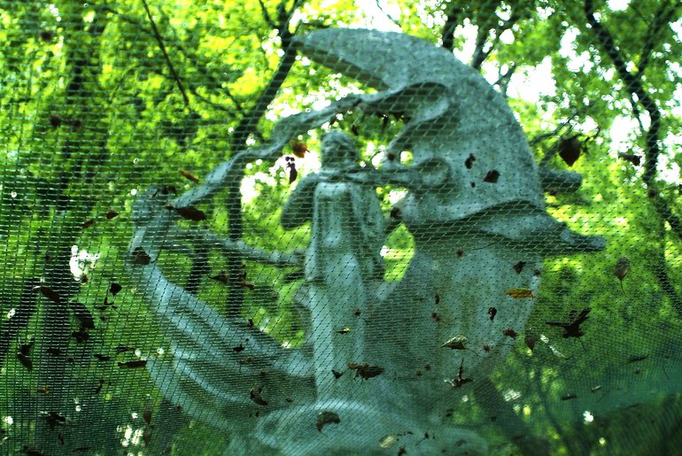 Wushan park area near the memorial