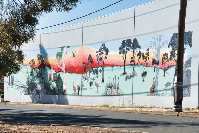 Large pieces like the example above are on Aberdeen Street near the Katanning RV stopover.