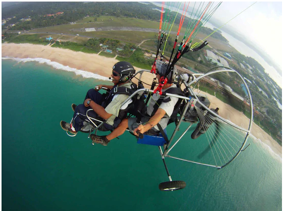 Paramotoring