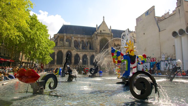 Stravinsky Fountain