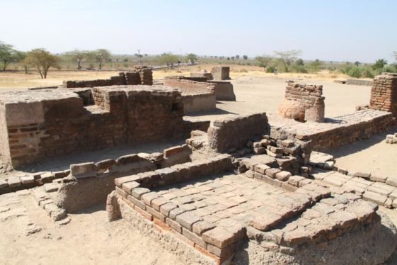 Lothal was one the most prominent city in the ancient Indus Valley Civilization as a significant port trading gem, ornaments, and beads