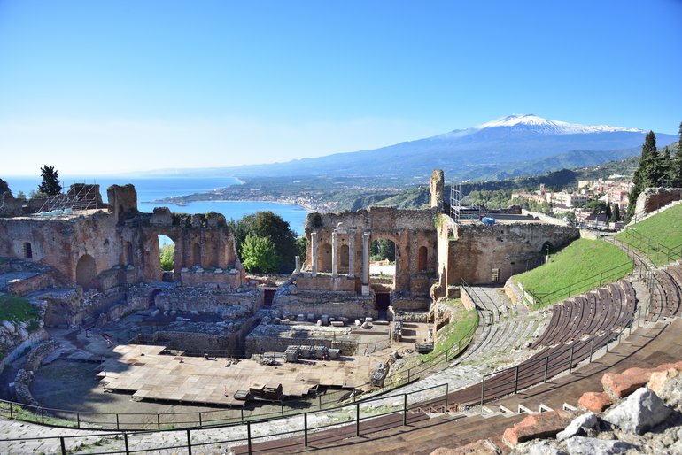 Greek Theater in Taormina 