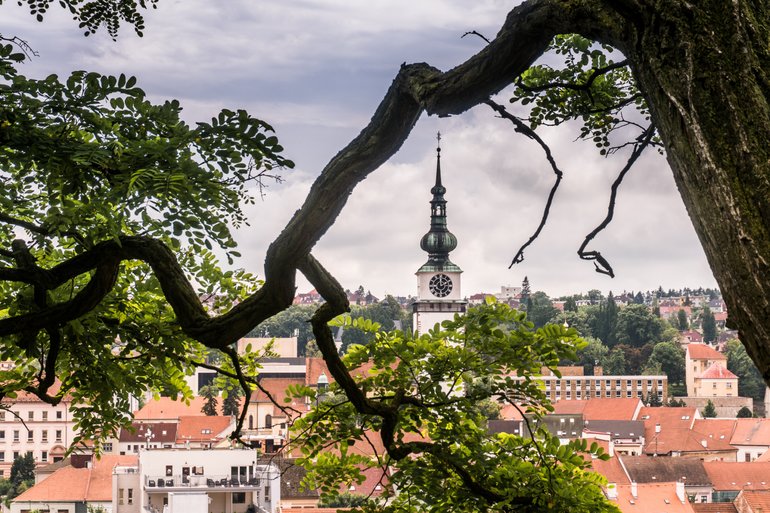 Trebic - view from Hradek Hill