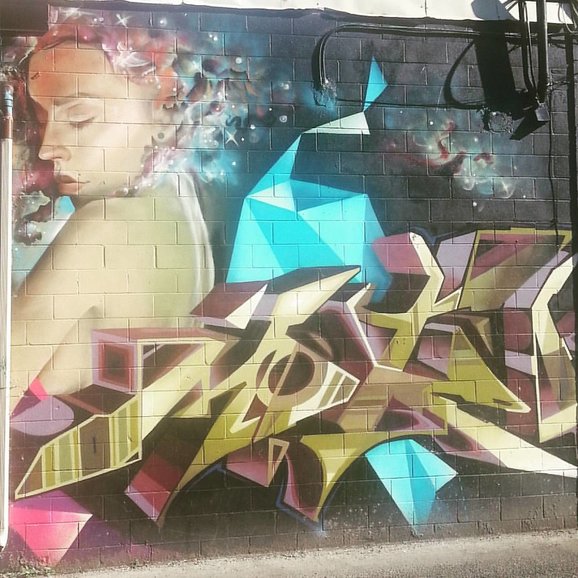 Graffiti Alley, Toronto, Canada (photo by Anya Wassenberg)