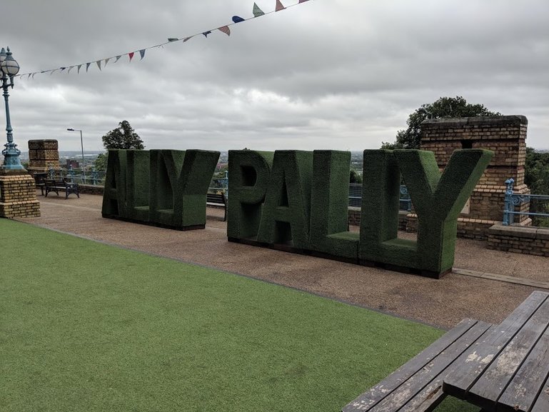 Known to locals as 'Ally Pally', the palace offers stunning views of the whole of London