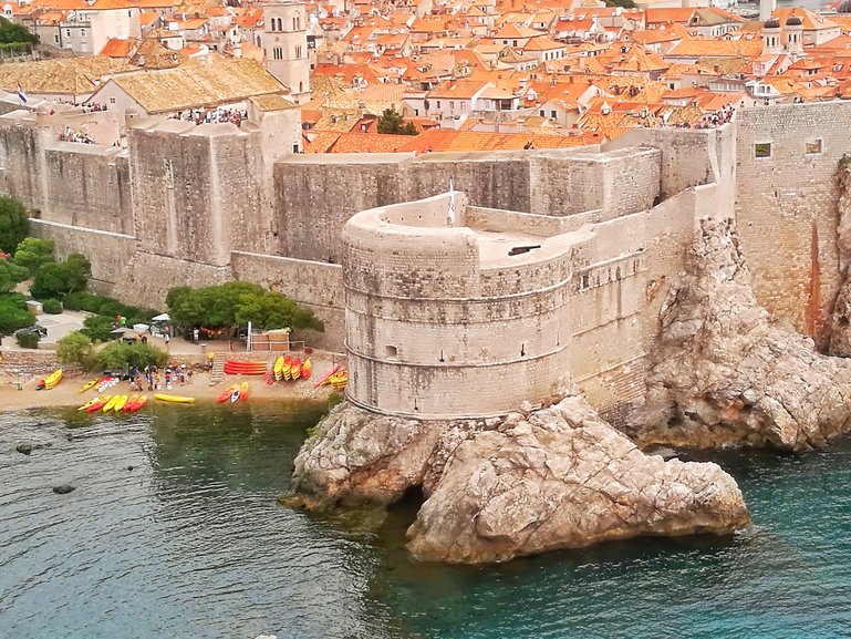 Kayaking in Dubrovnik