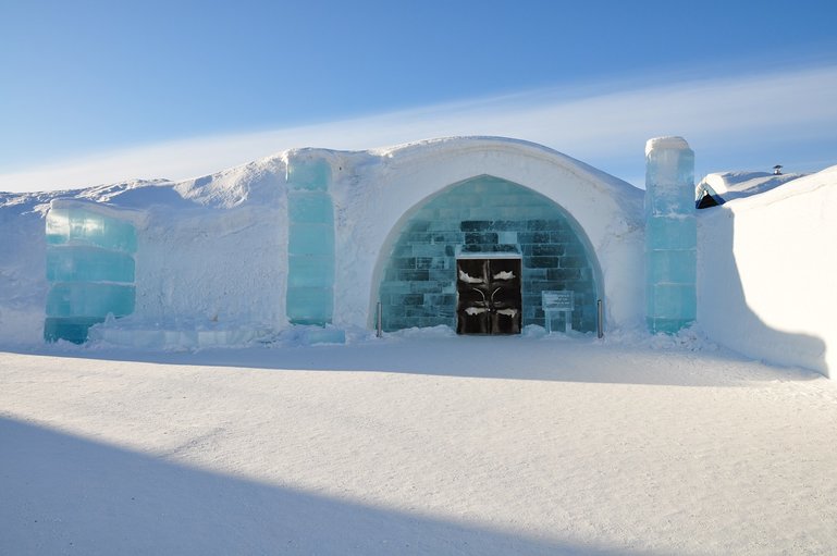 Clear and TSA Precheck can help you get to your flights faster which can come in handy when heading to the Ice Hotel in Jukkasjarvi, Sweden.