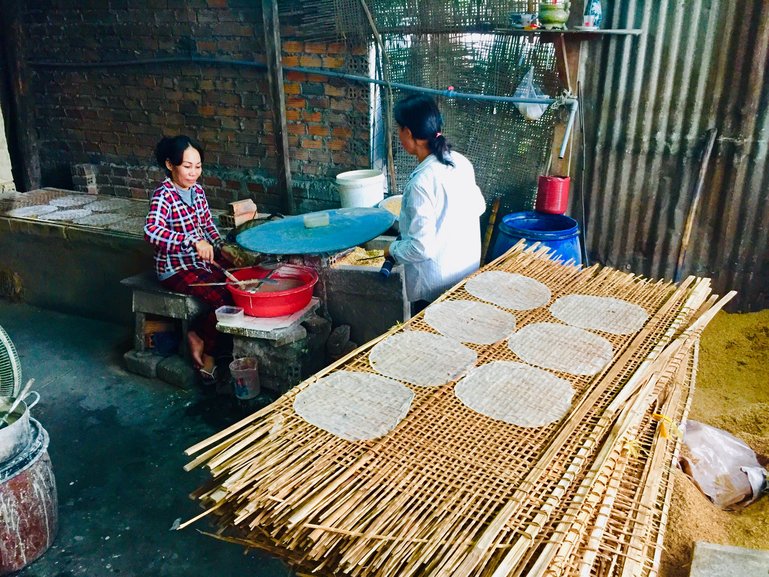 Making Rice Papers