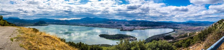 View of Ioannina from Lingiades