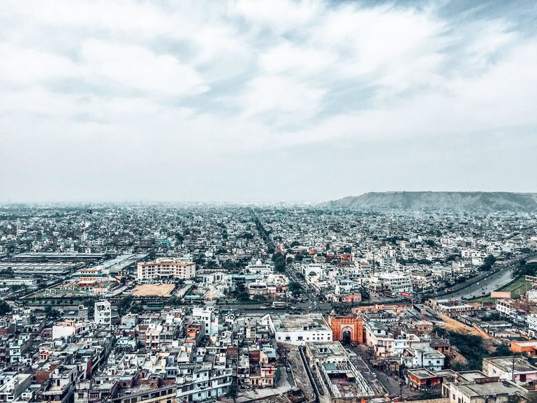 View over Jaipur 