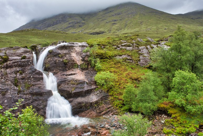 A great stop as the waterfall is right beside the road. There is plenty of parking just past it