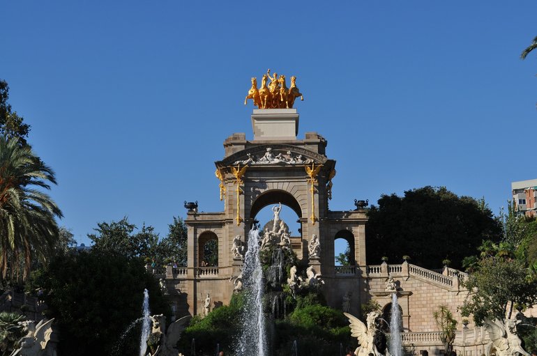 Monumental Fountain at the Ciutadella Park