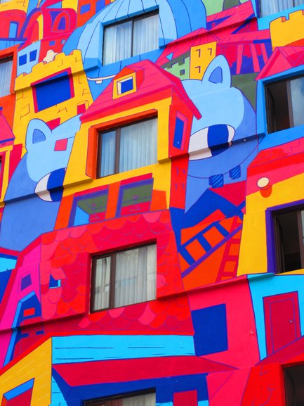 Colourful Building of San Jose