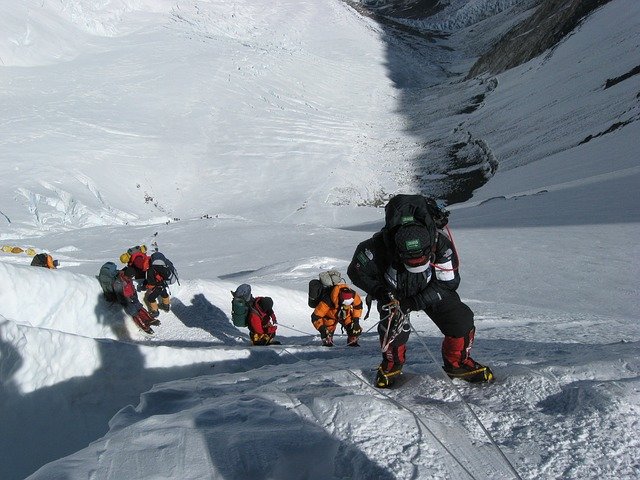 Climbing Everest