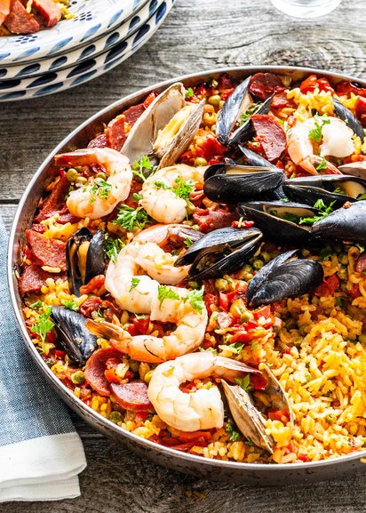 Paella (seafood)