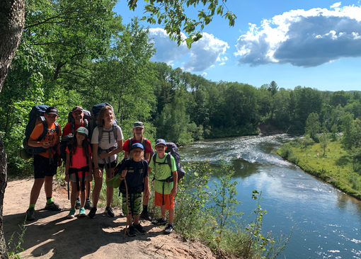 Backpacking the Manistee River Trail