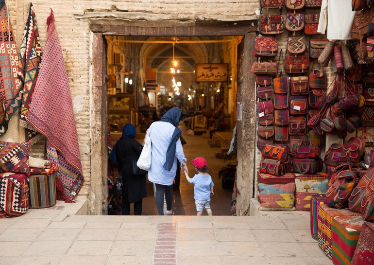 Entry of Bazar Vakil in Shiraz