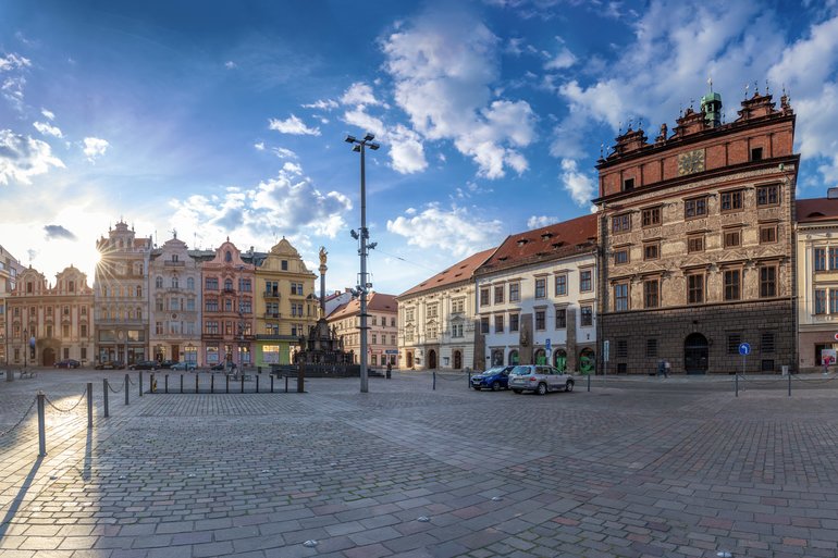 Republic Square in Pilsen www.visitpilsen.eu