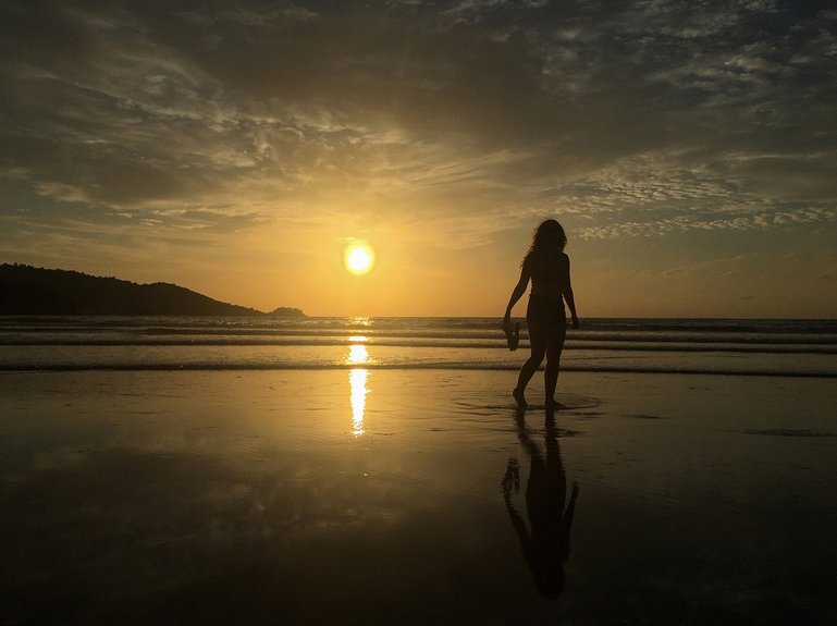 Sunset in Patong, Thailand