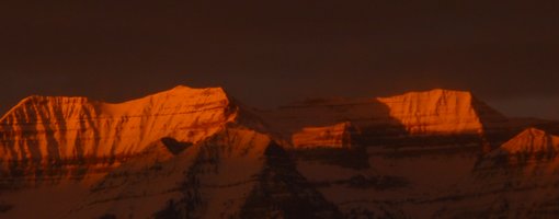 Mountain Sights: Alpine Glow Or Alpenglow