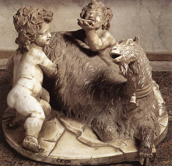 The Goat Amalthea with the Infant Jupiter and a Faun