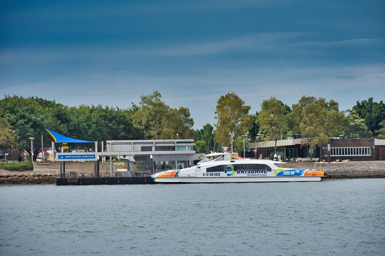 The CityCat is a quick, easy and a scenic way to get to Eat Street Northshore