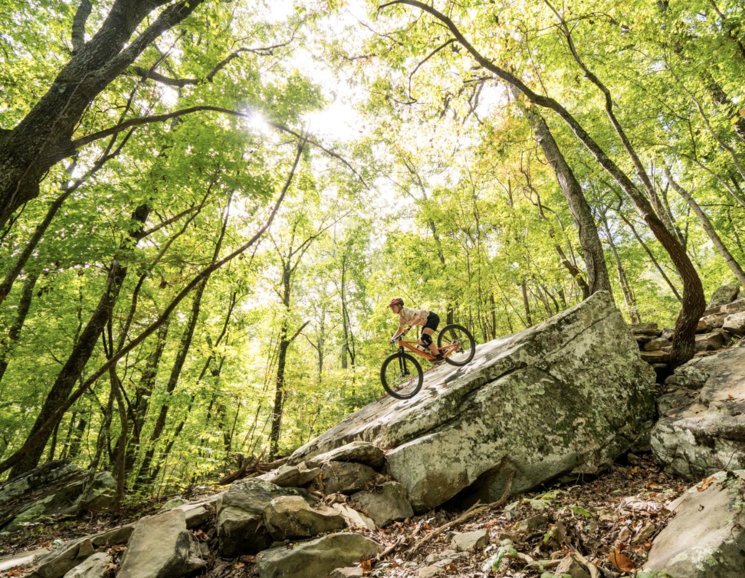 Walden's Ridge downhill biking