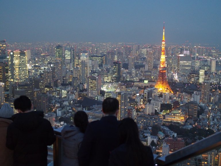 Roppongi Hills Sky Deck. 