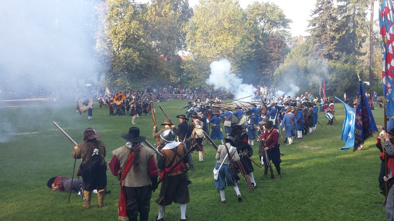 1619's Battle of Bratislava reenactment