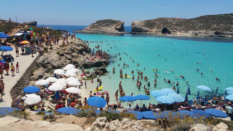 Blue Lagoon at Comino