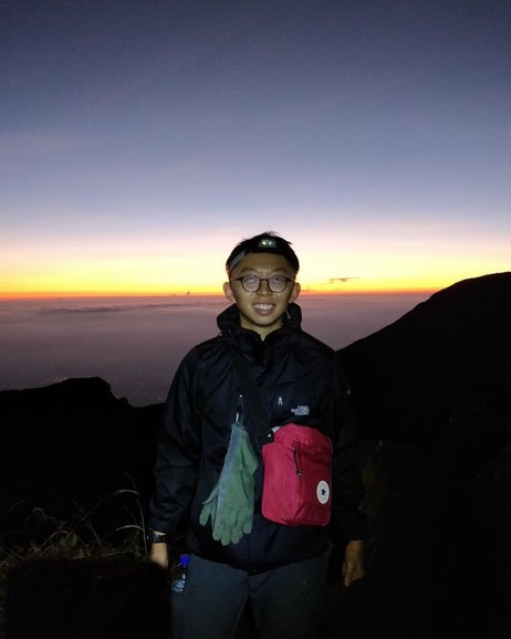 Sunset at Mount Gede Pangrango Bogor West Of Java