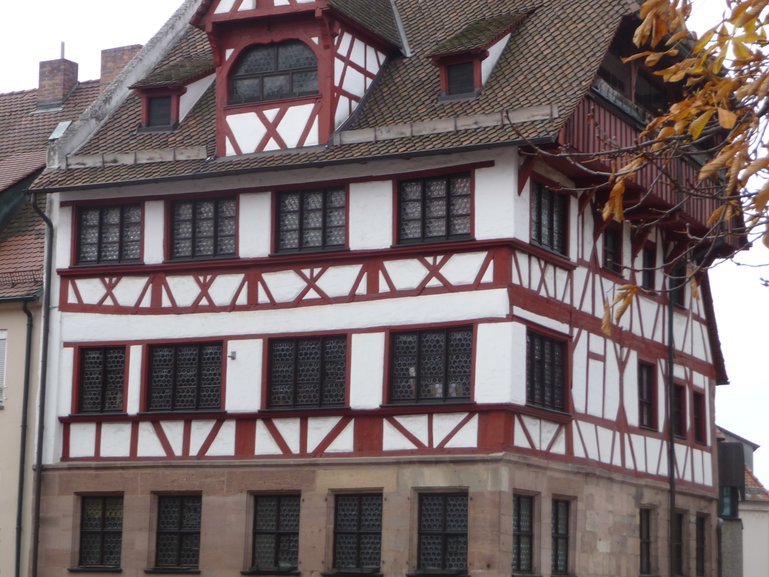 Half timbered house