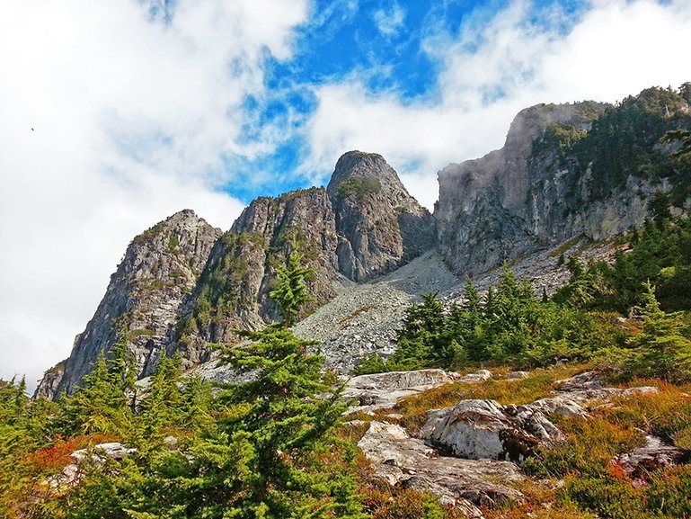 The Lions Peaks