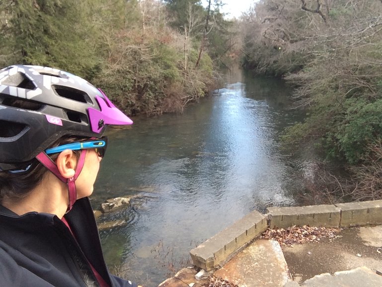 Mountain biking Fall Creek Falls, Upper Loop Trail