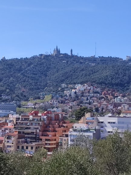 views from outside Park Guell