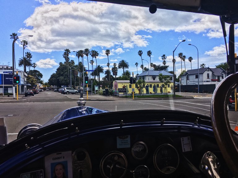 Exploring Napier in a Vintage Car Tour