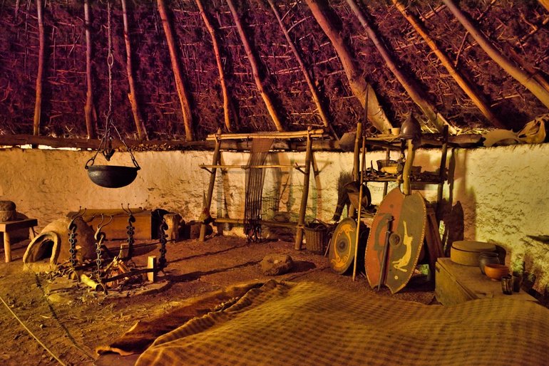 Inside the Iron Age Roundhouse