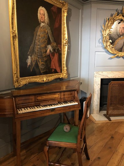 George Handel's Composition Room, as the name says this is the room in which Handel composed his music quickly and intensively