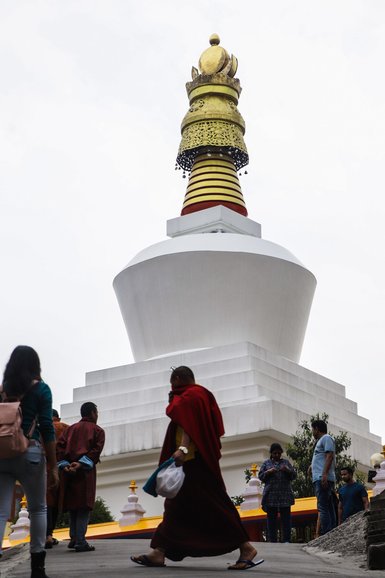 The stupa