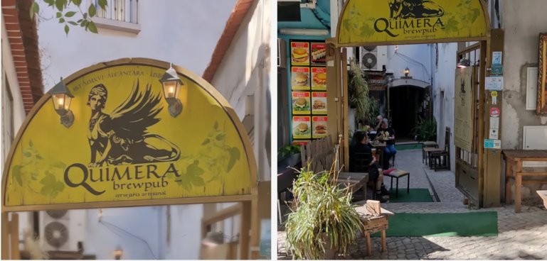 Entrance to Quimera. Photos by Paul Wilcox.