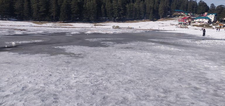 Frozen Lake....