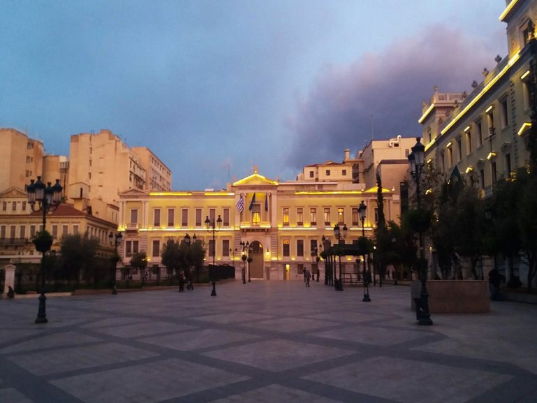 Kotzia Square and National Bank