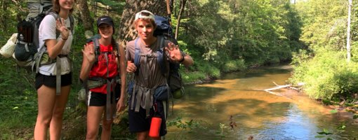 Backpacking the Silver Creek Pathway (Michigan)