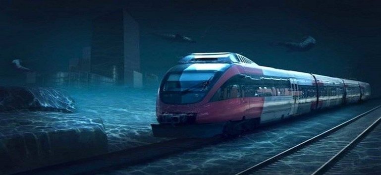 Underwater Train, Credit getty pic