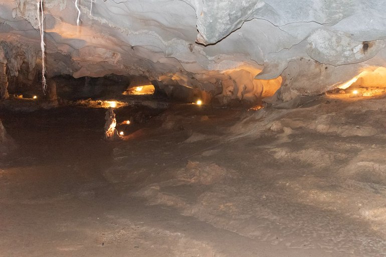 Second cave looks like an amphitheater 